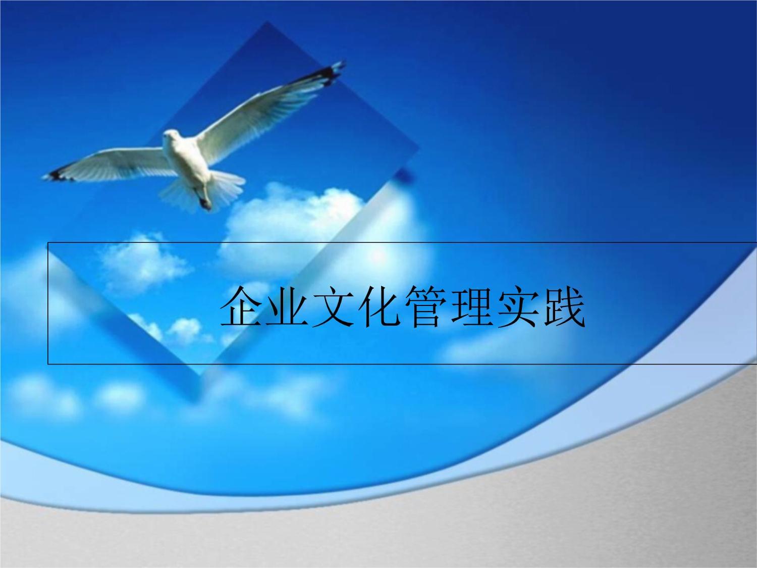 現(xiàn)代企業(yè)文化與職業(yè)道德課件 企業(yè)文化管理實踐.ppt 企業(yè)管理